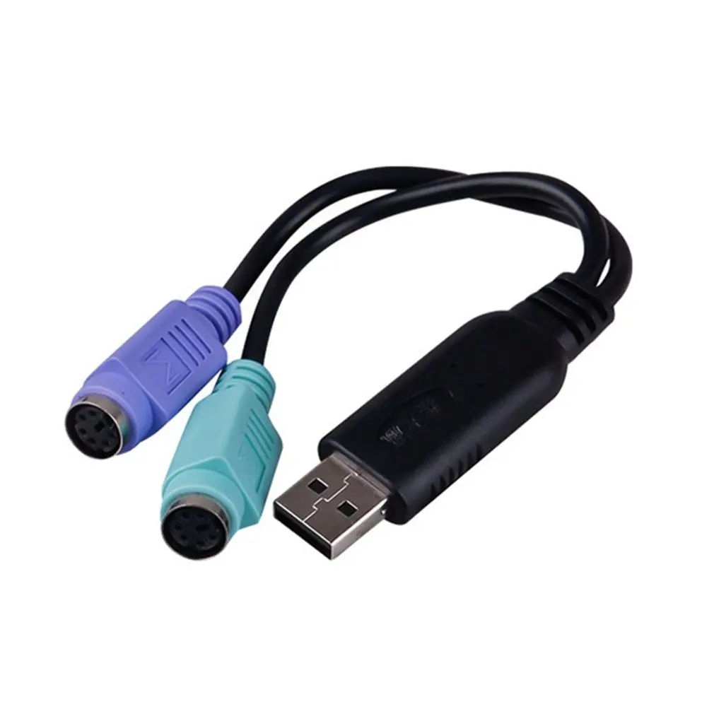 Кабель-удлинитель USB (папа)-6 Pin (мама) для PS/2 (папа) | Электроника