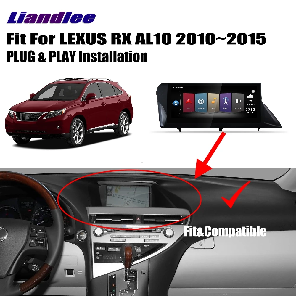 

Автомобильная система Android для LEXUS RX AL10 201/ 2011/2012/2013/2014/2015 стерео автомобильный радиоплеер GPS навигация HD экран мультимедиа