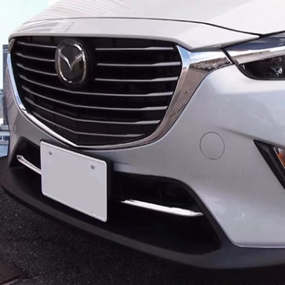 AITWATT для Mazda CX 3 CX3 2017 2018 2019 ABS Хром передний нижний бампер воздухозаборная решетка
