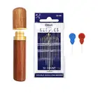 Швейная игла разных размеров из нержавеющей стали с золотым хвостом для вышивки ткани набор игл для вышивания крестиком инструменты швейные иглы ручной работы