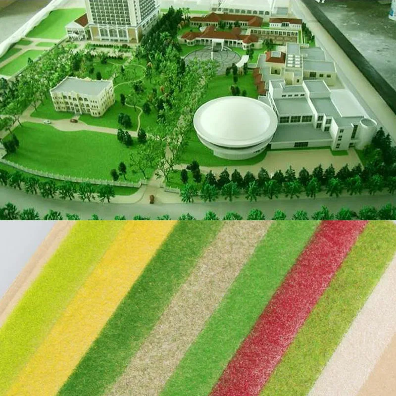 DIY песок стол искусственная трава порошок наружный газон производство