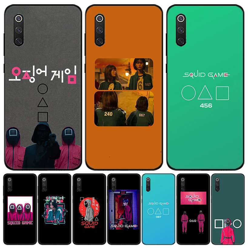 

Squid Game TV Phone Case Funda For Xiaomi Redmi Note 10 Pro 10S 9 9S 8 8T 8 Pro 9A 9C 8A 7 7A 6 6A K20 Cover Coque Capa