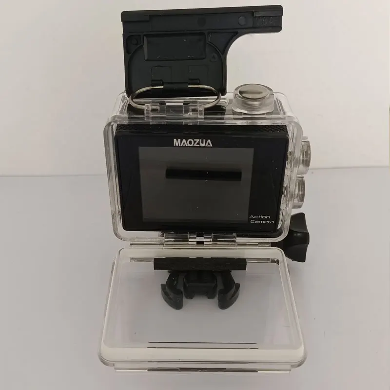 Pаспродажа Экшн-камера MAOZUA Ultra HD 4K 30fps WiFi 2,0 дюйма 170D Подводная Водонепроницаемая камера для видеозаписи на Шлем S