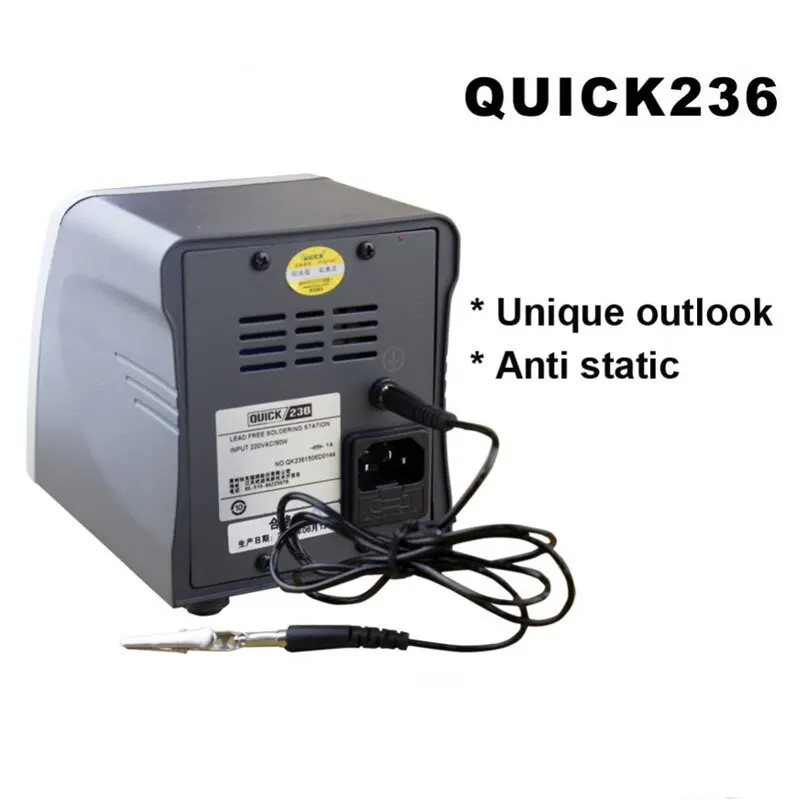 Паяльная станция Quick 237 SMD BGA бессвинцовая паяльная с цифровым дисплеем