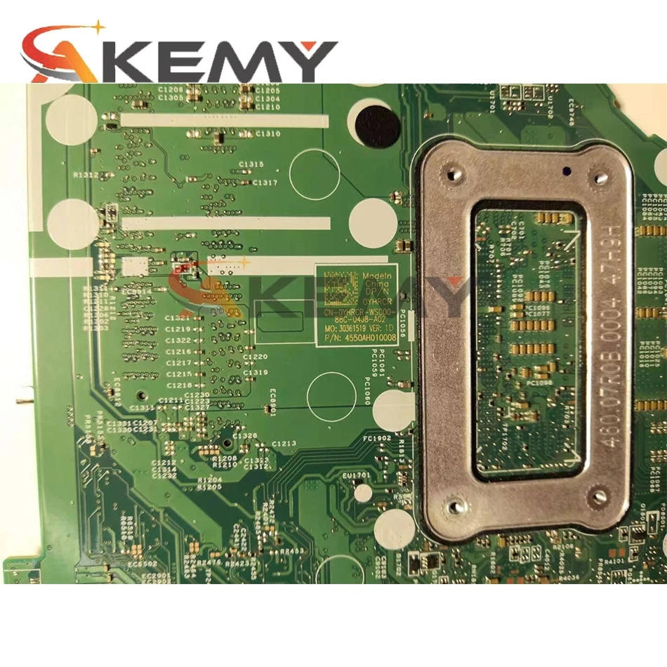 Akemy для DELL Inspiron 3568 материнская плата портативного компьютера с SR2ZV I7-7500u Процессор