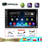 Автомагнитола LeeKooLuu, 2 Din, Android, GPS-навигация, Wi-Fi, Mirrorlink, Android, Авторадио, USB, TF, Bluetooth, MP5, 2Din, мультимедийный плеер