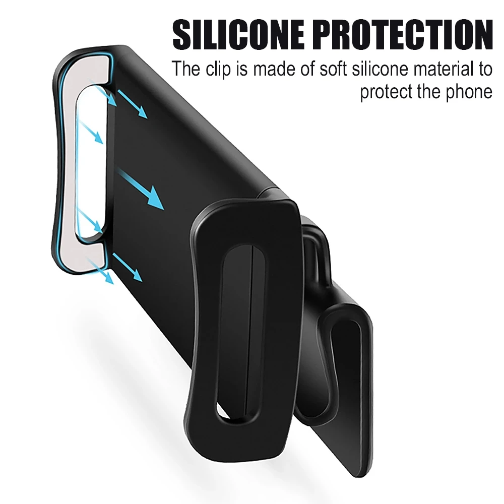 

For IPad Mini Pro Vehical Rear Tablet Bracket Rack For Tesla Model 3 Car Phone Holder 360 Degree Rotate Back Seat Stand
