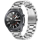 Ремешок из нержавеющей стали для Samsung Galaxy Watch 3 Band 45 мм 41 мм, металлический браслет для Galaxy Watch 46 ммActive2 40 мм 44 мм 20 мм 22 мм