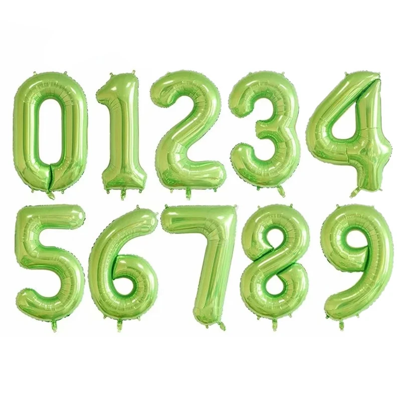 Вечерние поставки воздушные шары 40 дюймов номер гелиевый воздушный шар покрытый