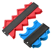 5 6 10 inch shape contour gauge plastic duplicator profile measuring tool angle meter marking gauge for woodwording tool 1pc