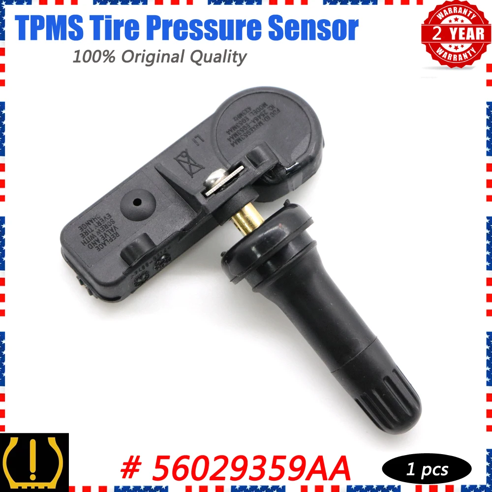 XUAN 1 шт. датчик давления в шинах TPMS для Chrysler Jeep Liberty Wrangler Grand Cherokee 56029359AA 433 МГц|Датчик