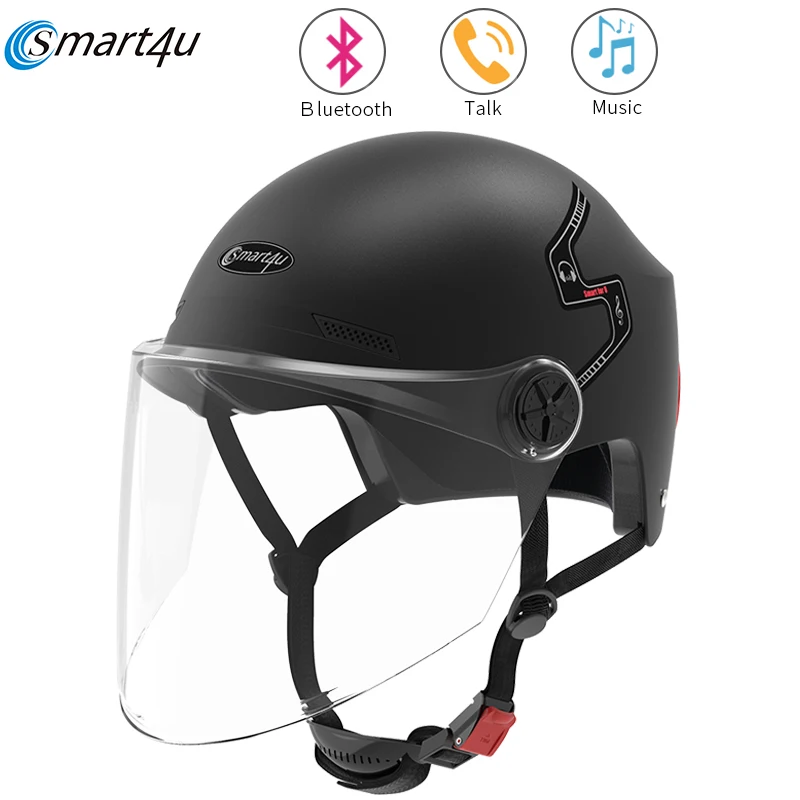 Smart4u E10 умный велосипедный мотоциклетный шлем Bluetooth электрический автомобиль автоматический велосипедный шлем оборудование для велоспорта защитная маска