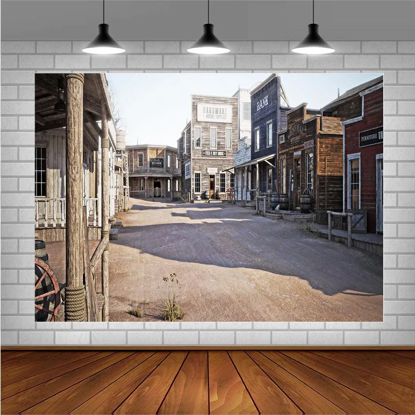 

Avezano Photography Backgrounds Old Street Retro Banner Backdrops Photo Studio Photocall Photozone Decoration Wallpaper Vinyl