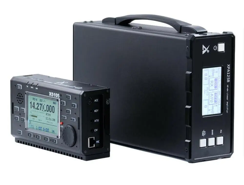 Xiegu XPA125B 100W усилитель мощности HF ATU для X5105 X108G G1M G90|Аксессуары MP3 плееров и