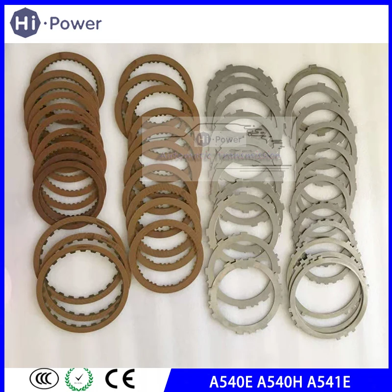 

Комплект для сборки автоматической коробки передач A540E A540H A541E, стальная пластина и набор для трения для TOYOTA LEXUS