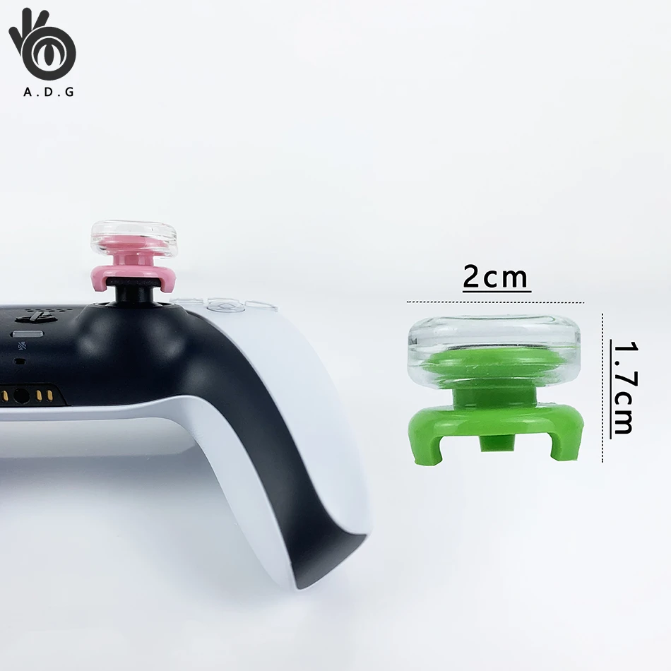 Колпачки для больших пальцев PS5 прозрачные силиконовые колпачки геймпада PS5/PS4 FPS |