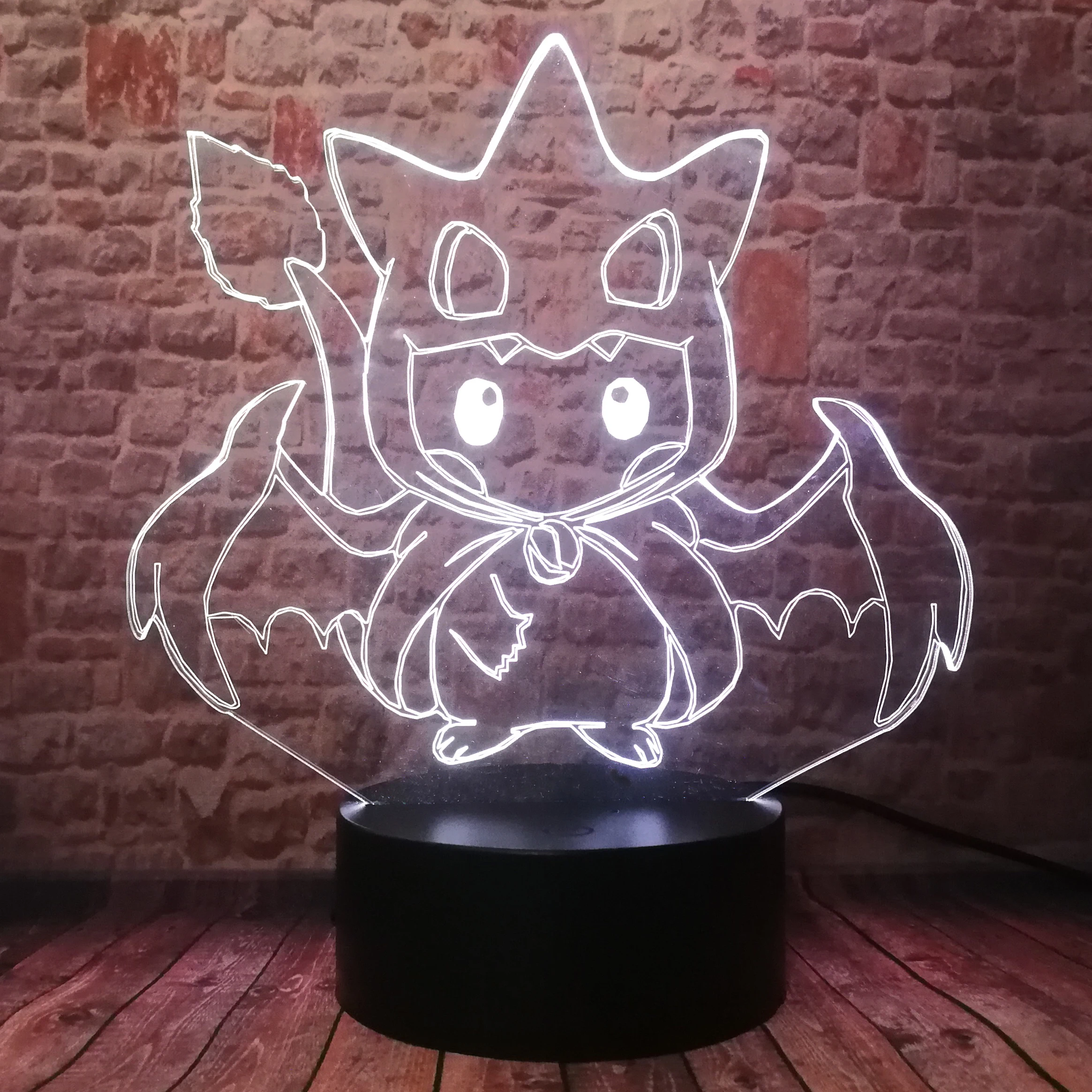 Покемон го фигурка 3D RGB лампа Пикачу Eevee черепаха птица огонь Дракон Pokeball мяч Bulbasaur