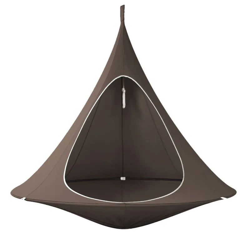 Online 2021 Yeni Dış Mekan Sallanan Koltuk Teepee Ağacı Uçan Daire Hafif Taşınabilir Hamak Kamp Seyahat Koltuk