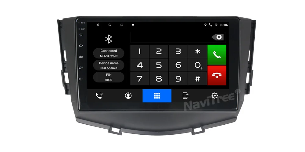 NaviTree 9 дюймов ips 2.5D Android 9,0 автомобильный радио мультимедиа для lifan X60 2012- gps навигация SWC wifi bluetooth видео выход