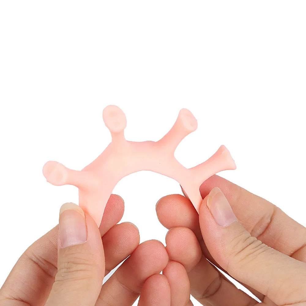 1 пара разделители для пальцев Ноги Пальцы ноги силиконовые коврики мышки из