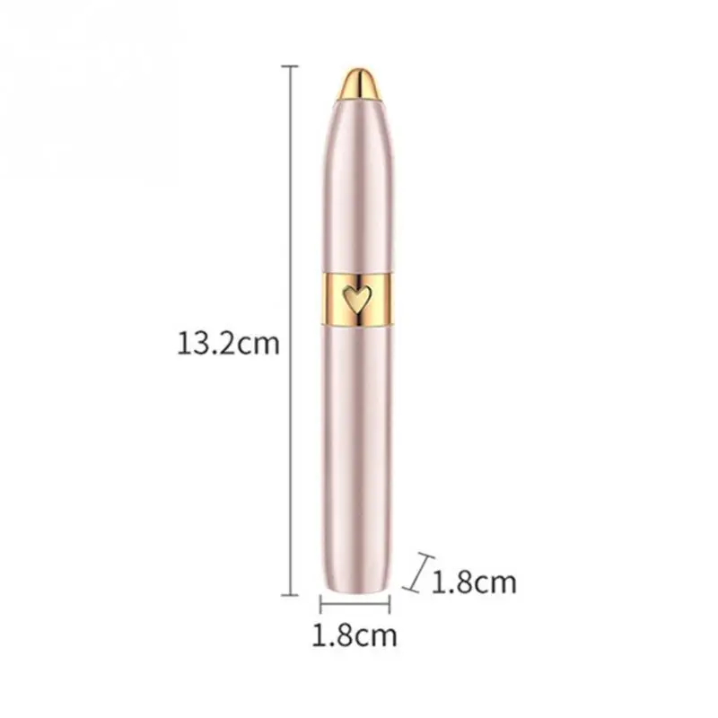 ABS Инструмента безболезненный зарядка через usb Электрический триммер для бровей