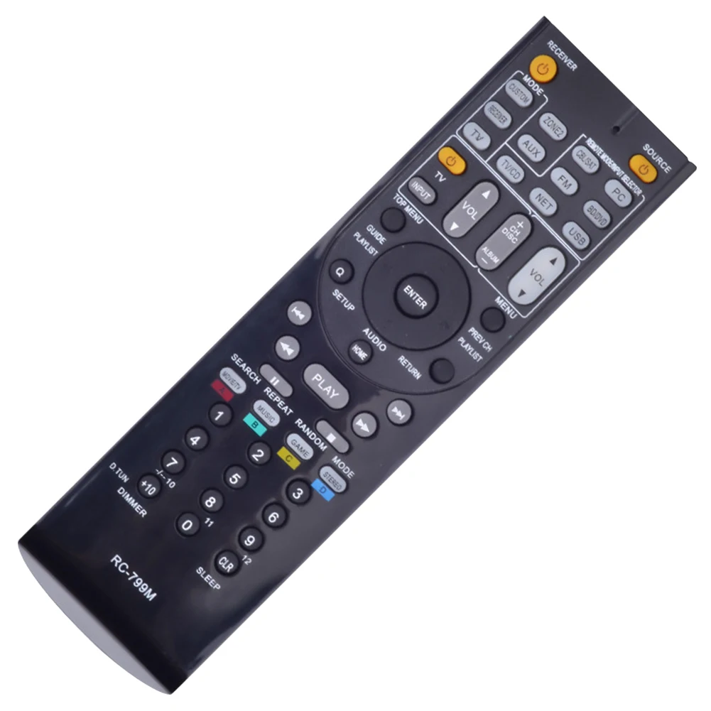 RC-799M Replacement Remote Control Entertainment TV Accessories Hotel Easy Operate Home Compact Audio Video Receive For ONKYO |