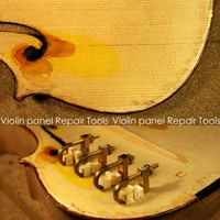 luthier tool 2pcs violinviolacello tool brass repair crack clamp