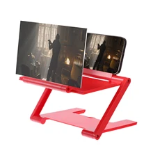 Desktop Phone Holder Stand Universal Mobile Phone Screen Magnifier 3D Enlarger Magnifying Video Amplifier Projector Bracket