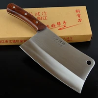 chopping knife steel chinese kitchen knives cook cutting tool vegetable chicken fish bone cutter knife kitchen blade wood handle