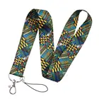 ID бейдж, веревки, лента, брелок для ключей, держатель для телефона, веревка, лесные листья, ремешки, ремень для телефона