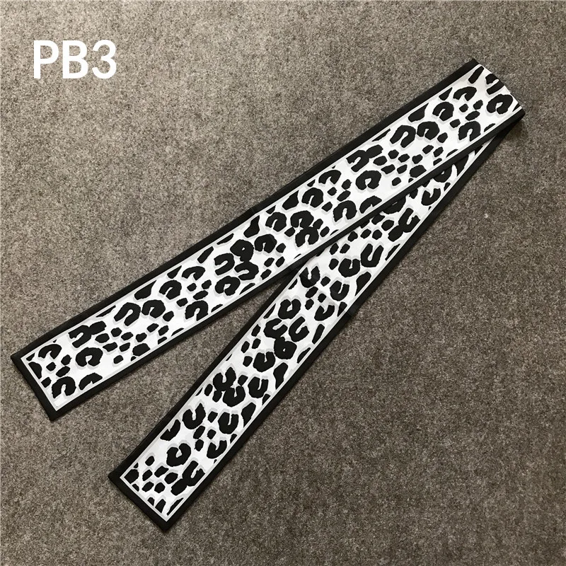 Классический брендовый шарф с квадратным углом и леопардовым принтом шелковый