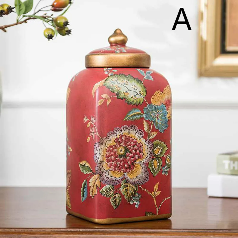 Фарфоровая домашняя мебель внутреннее керамическое украшение ретро резервуары