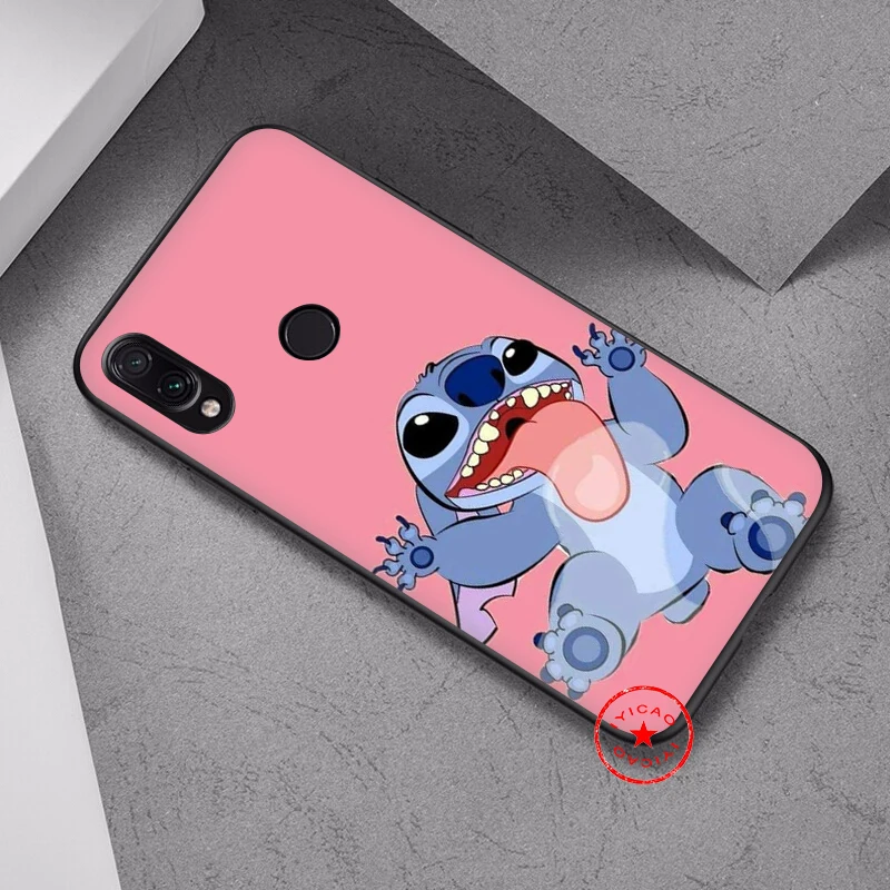 IYICAO Lilo Stitch Anime Soft Case for Xiaomi Redmi Note 8 7 6 5 Pro 5A 4X Silicone TPU |