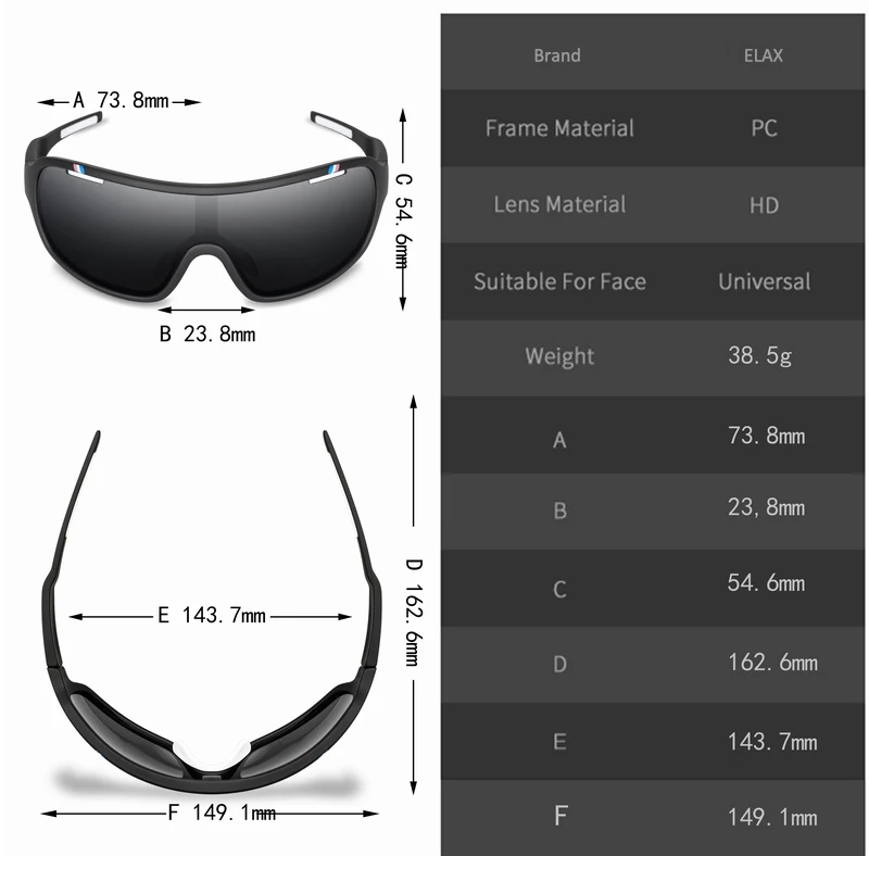 

2020 Polarized Photochromic UV400 Outdoor Road Cycling Eyewear Sports Cycling Sunglasses Men Women Bike Bicycle Glasses
