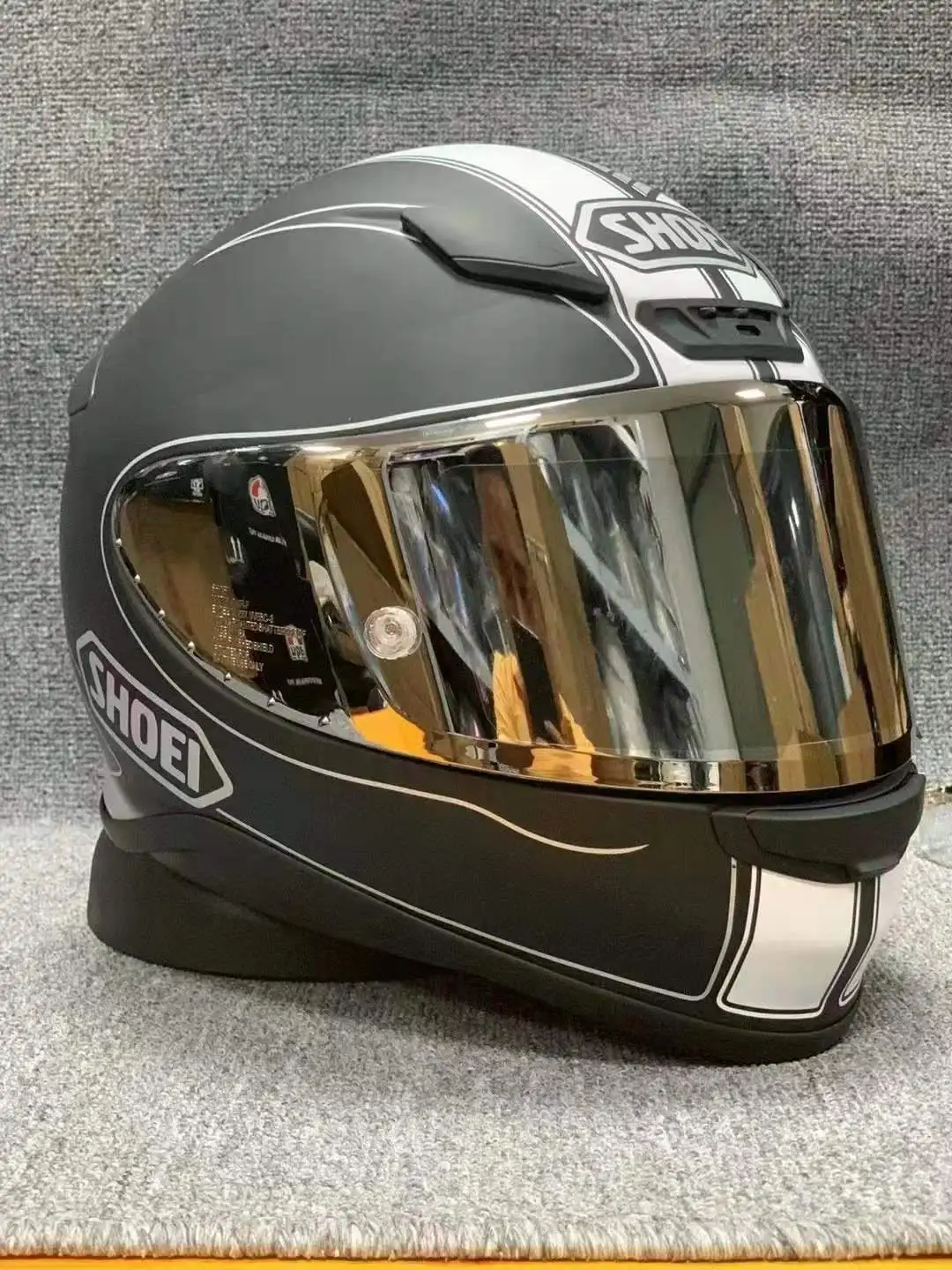 Полнолицевой мотоциклетный шлем SHOEI Z7 RF-1200 NXR Flagger TC-5 для мотокросса гонок матовый