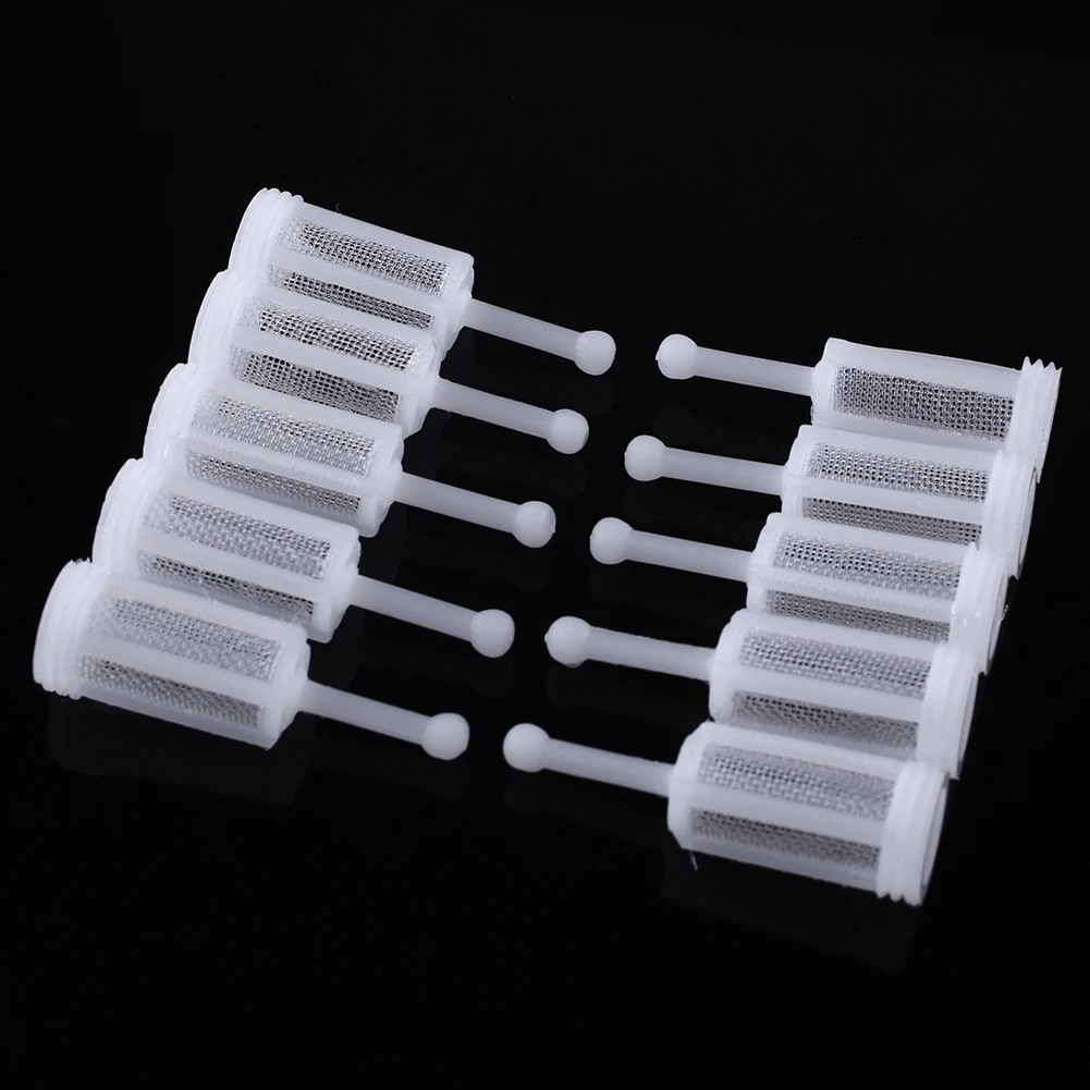 Новый Белый Универсальный 10 шт. гравитационный распылитель горшок фильтры для