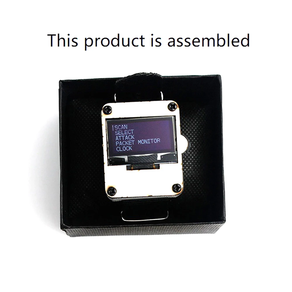 DSTIKE Deauther Watch V1 OLED дисплей Портативный ESP8266 программируемая макетная плата с