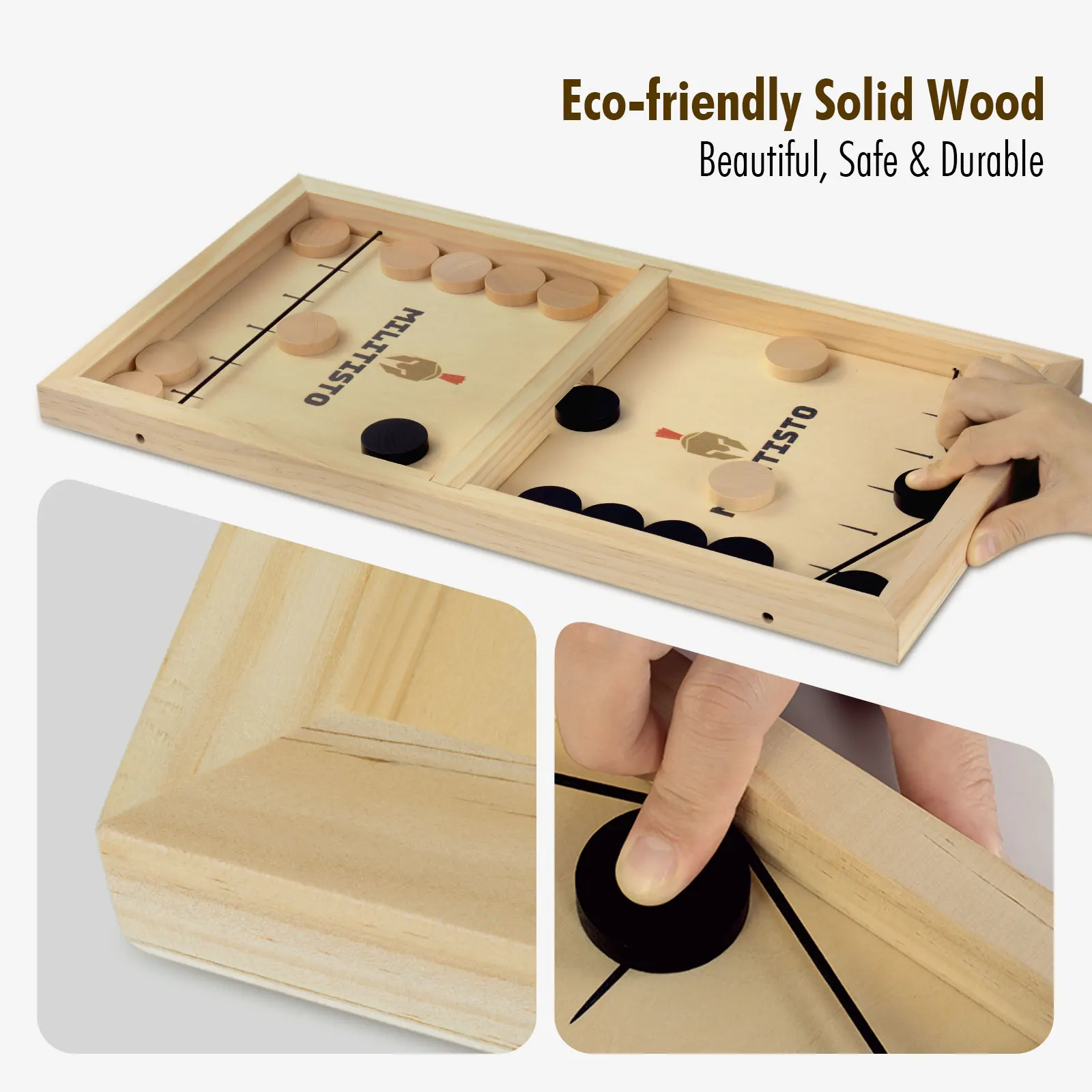 

Деревянная настольная игра-победитель хоккея, Быстрый слинг, шахматная игра, интерактивные шахматы для взрослых и детей, настольная игра