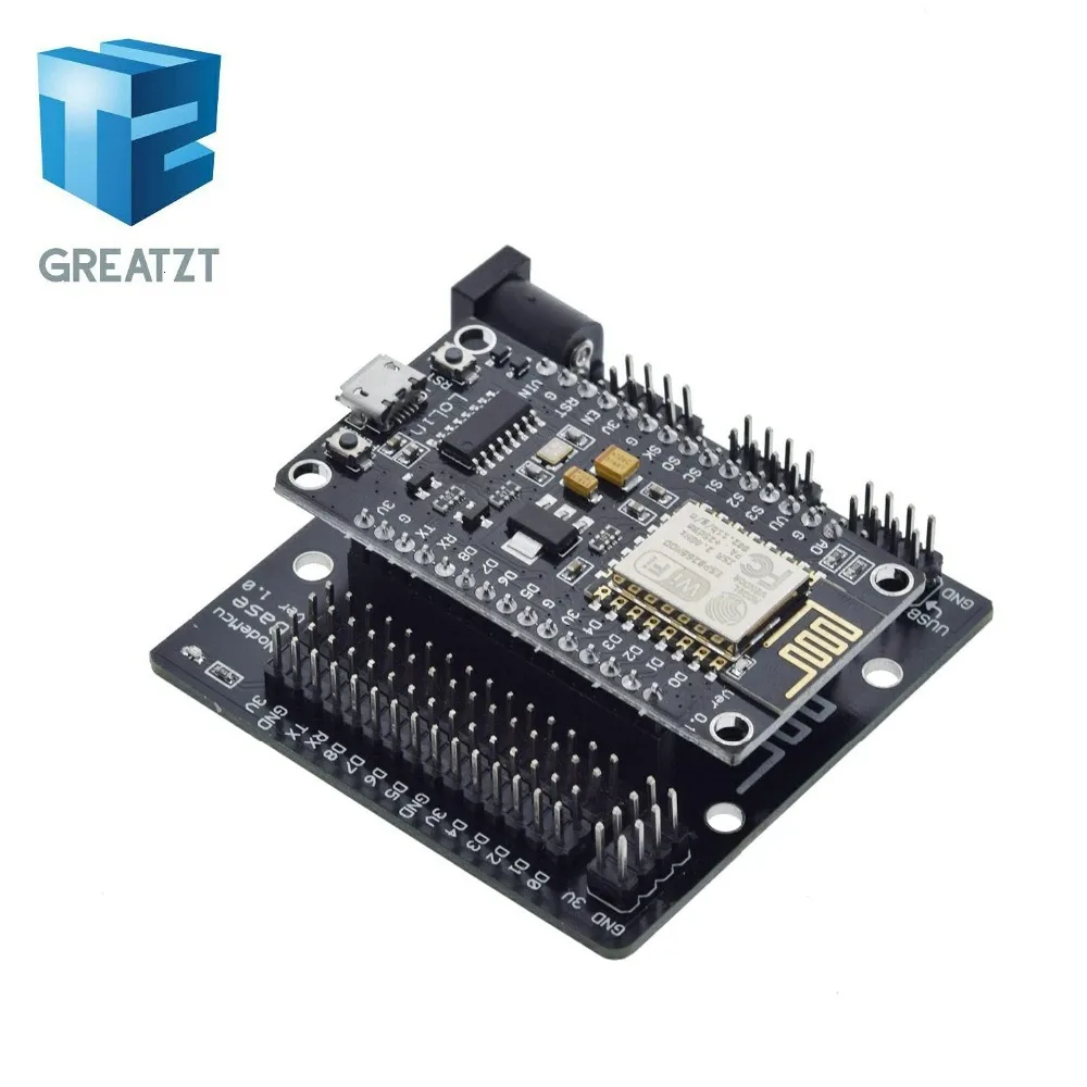 GREATZT NodeMcu подходит для Node MCU база ESP8266 тестирование DIY макет базовый тестер подходит для NodeMcu V3
