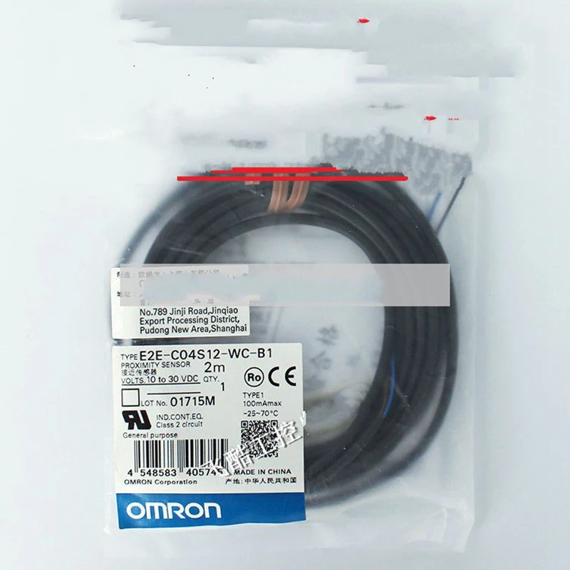 

1 . Omron E2E-S05S12-WC-C1 E2E-C04S12-WC-C1 S05S12-WC-B1 AQ1H1368