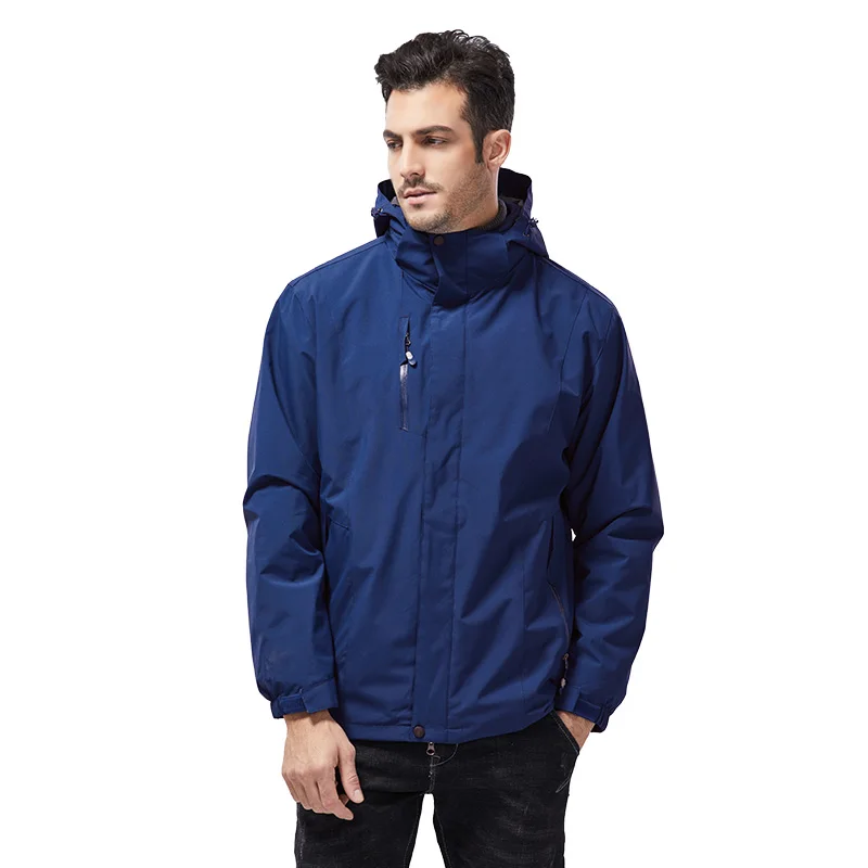 

Plus Size 8XL 9XL Parka Men Winter Jacket Two Jackets in One Thick Warm Windbreaker Hooded Waterproof Windproof Male Snow Jacket