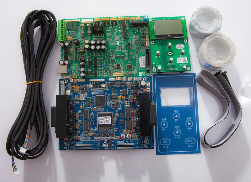 Комплект для струйного принтера Epson DX5/DX7 два головки конвертируются в XP600 один