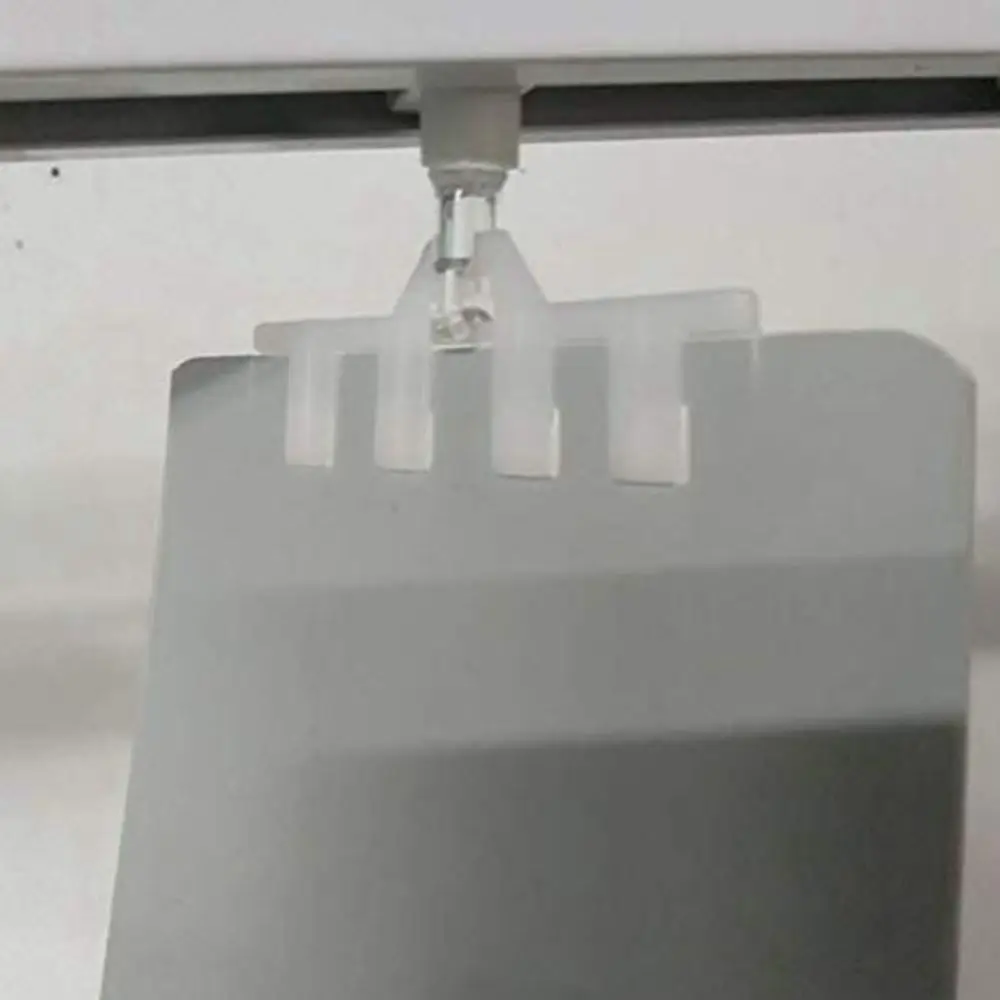 Вертикальные жалюзи 6 упаковок ~ белые изогнутые ремонтные зажимы сломанные