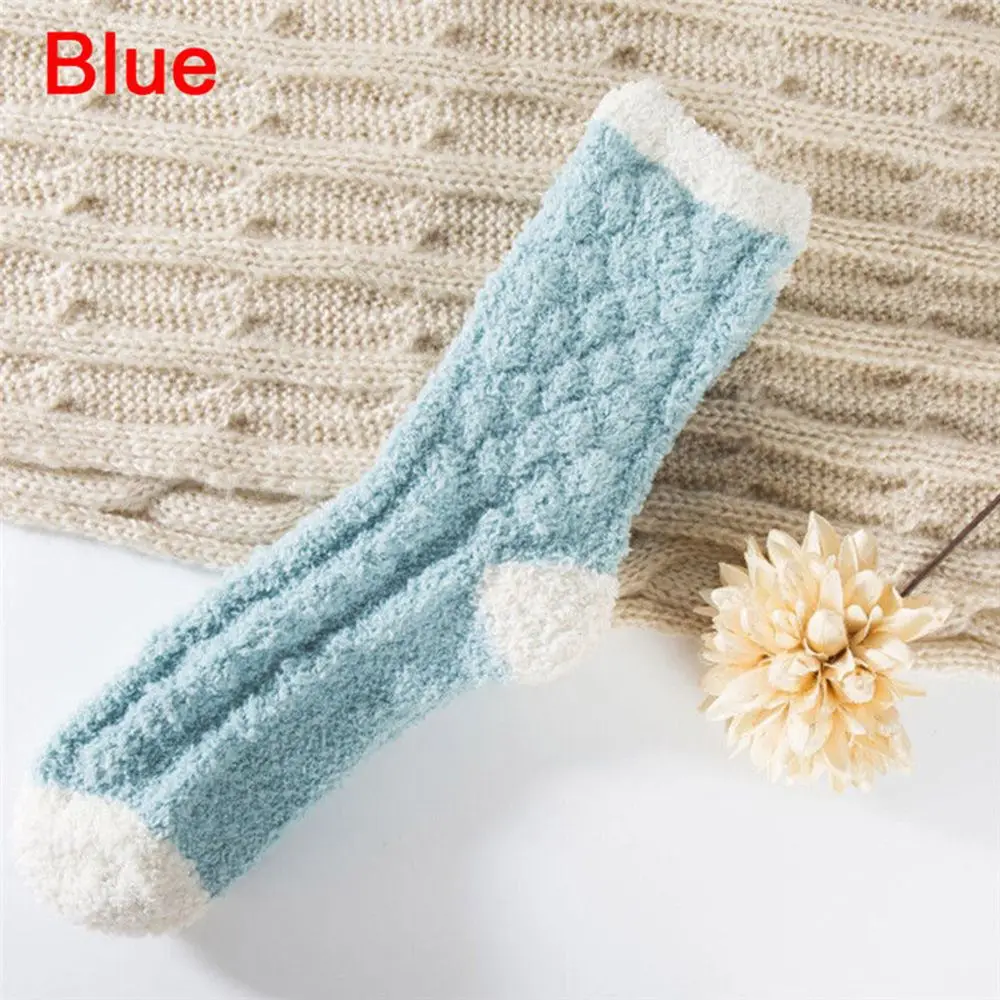 

Women Bed Home Floor Sleep Cozy Cashmere Socks Warm