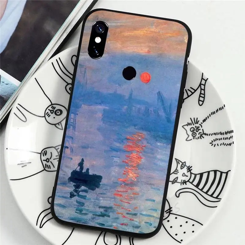 

Phone Case For Xiaomi Redmi Note 4 4x 5 6 7 8 pro S2 PLUS 6A PRO Art Oil Painting