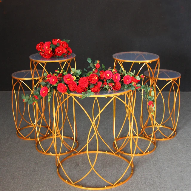 5 шт. новый свадебный реквизит акриловый Железный Цилиндр снек торт еда стенд