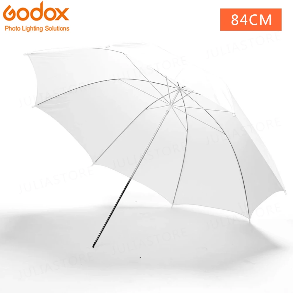 Godox 33 &quot84 см мягкий белый диффузор для студийной фотографии полупрозрачный зонт вспышки стробоскопического