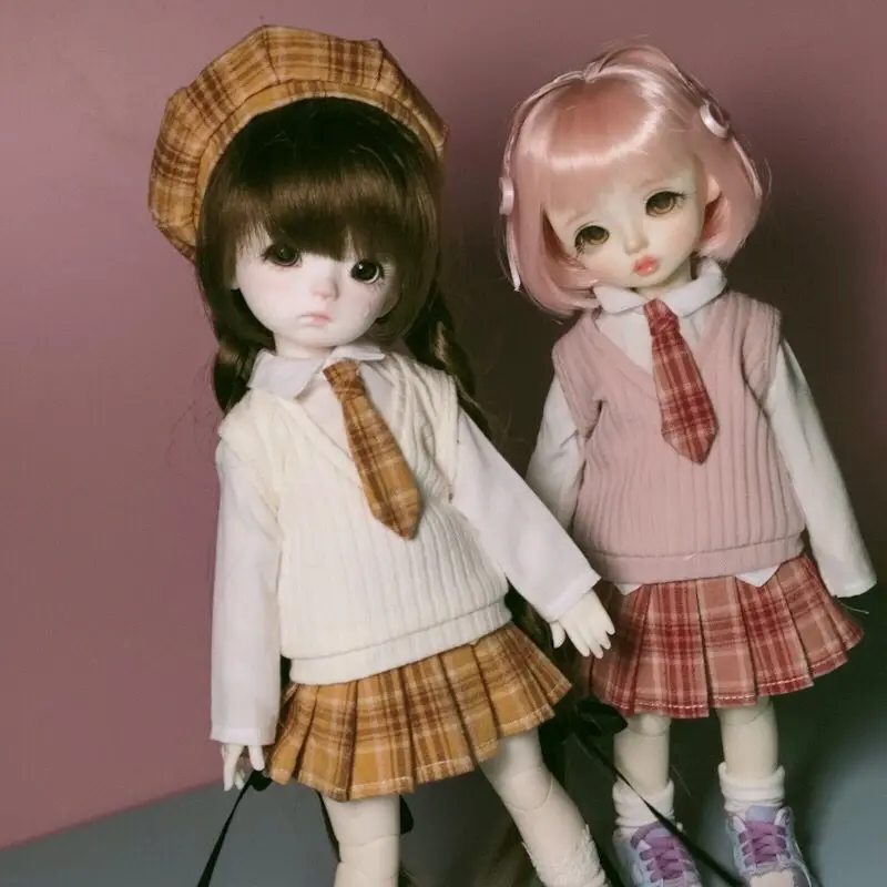 Детская Одежда BJD на 1/6 баллов детская одежда костюм Униформа школьная форма