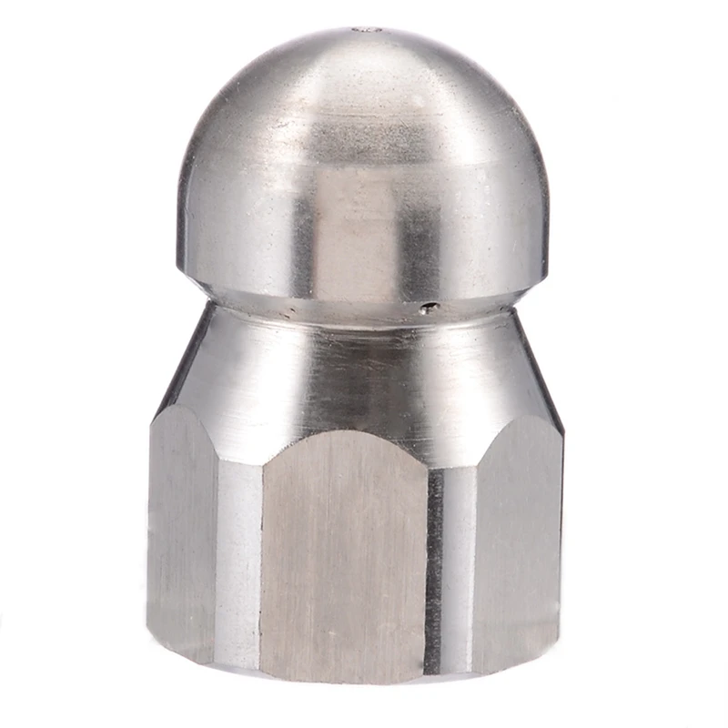 

1/2 дюймовая F насадка для мойки под давлением, сопло для очистки канализационной трубы, сопло для струйной трубы из нержавеющей стали, 5 струй...