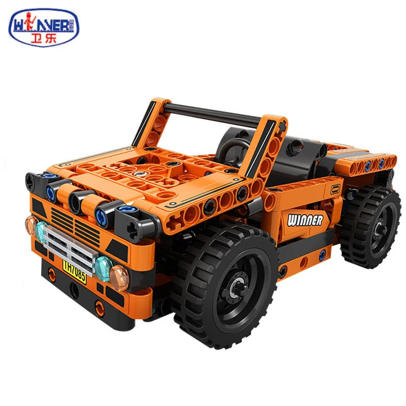 200 шт. джип машина технология строительные блоки кирпичи автомобиль сделай сам